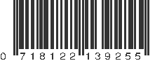 UPC 718122139255