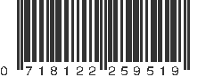 UPC 718122259519