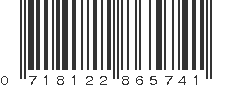 UPC 718122865741