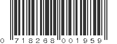 UPC 718268001959