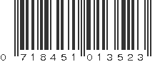 UPC 718451013523