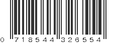 UPC 718544326554