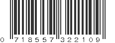 UPC 718557322109