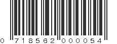 UPC 718562000054