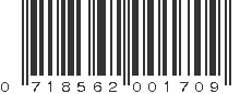 UPC 718562001709