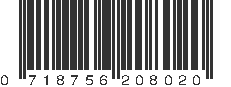 UPC 718756208020