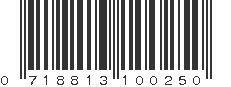 UPC 718813100250