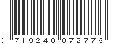 UPC 719240072776