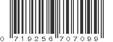 UPC 719256707099