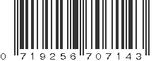 UPC 719256707143