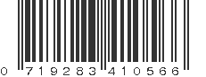 UPC 719283410566