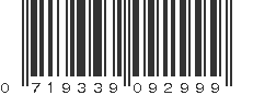 UPC 719339092999