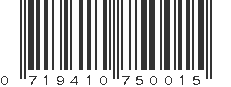 UPC 719410750015