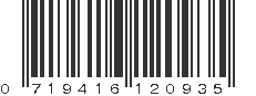 UPC 719416120935