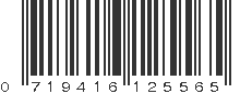 UPC 719416125565