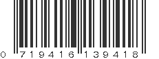 UPC 719416139418