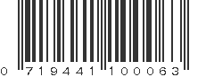 UPC 719441100063