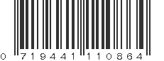 UPC 719441110864