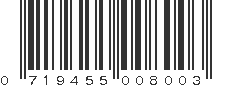 UPC 719455008003