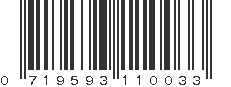 UPC 719593110033