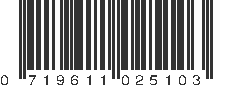 UPC 719611025103