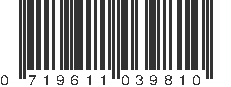 UPC 719611039810