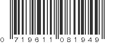 UPC 719611081949