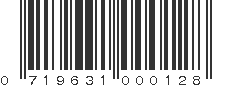 UPC 719631000128