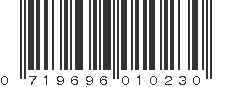 UPC 719696010230