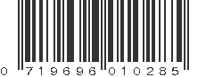 UPC 719696010285