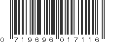 UPC 719696017116