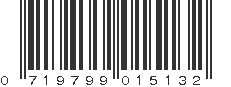 UPC 719799015132