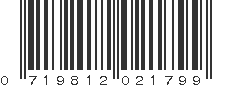 UPC 719812021799