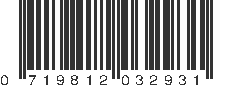 UPC 719812032931