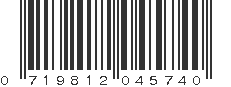 UPC 719812045740