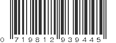 UPC 719812939445