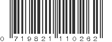 UPC 719821110262