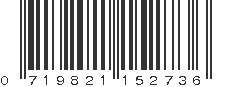 UPC 719821152736