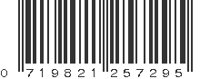 UPC 719821257295