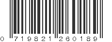 UPC 719821260189