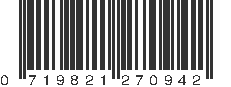 UPC 719821270942