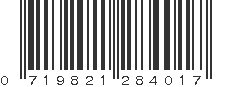 UPC 719821284017