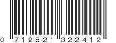 UPC 719821322412