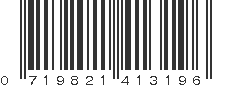 UPC 719821413196