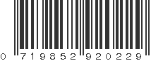 UPC 719852920229