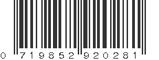 UPC 719852920281