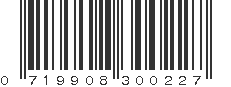 UPC 719908300227