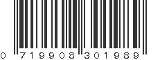 UPC 719908301989