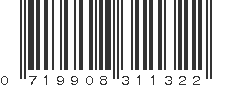 UPC 719908311322