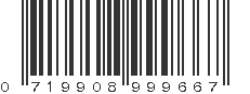 UPC 719908999667